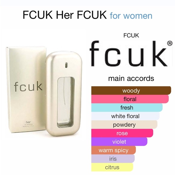 New Fcuk Her Eau de Toilette Perfume - Picture 2 of 3
